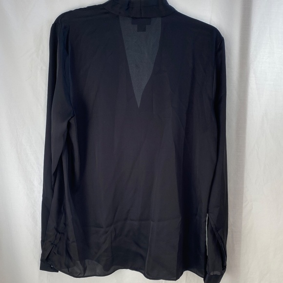 Women's Black Blouse Size: Large - Picture 6 of 10